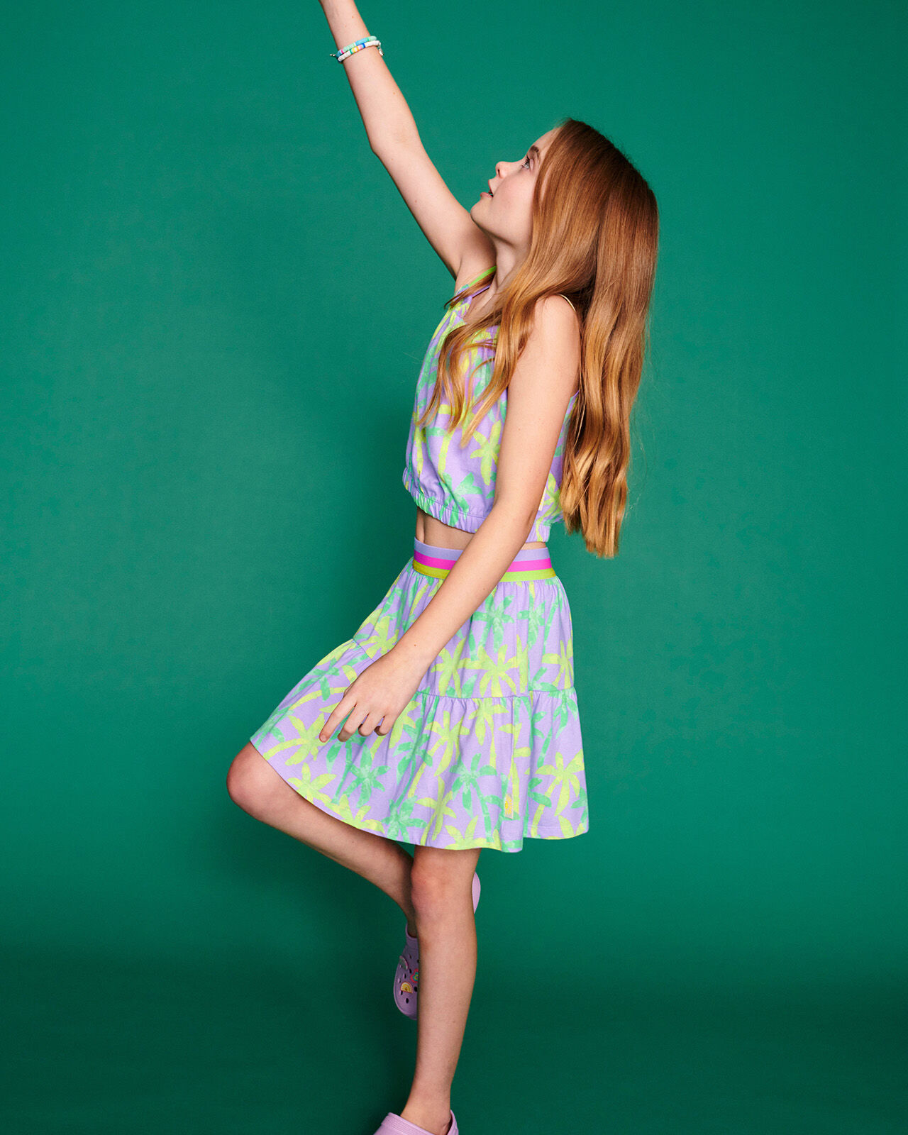 Girls cotton skirts clearance