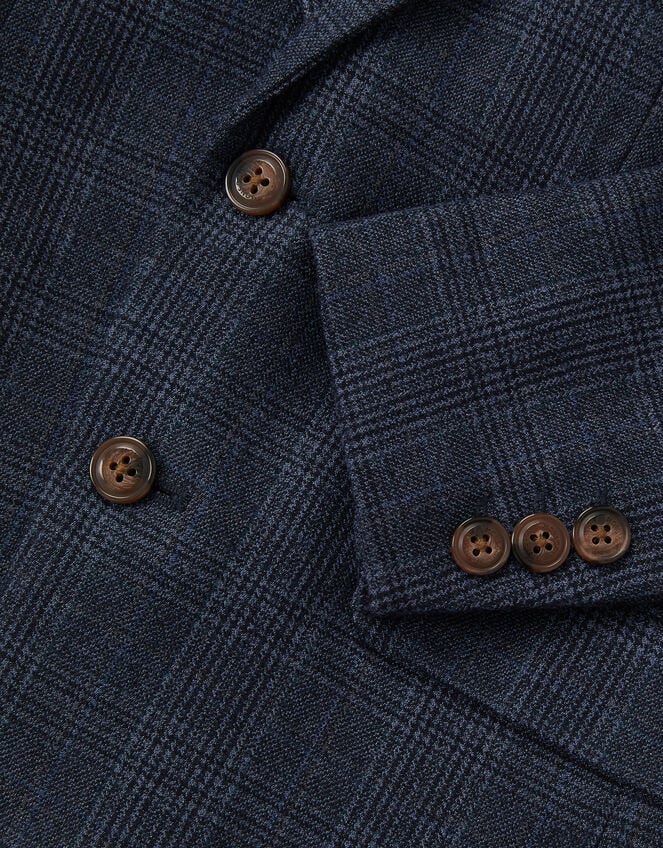 Oliver Check Pocket Detail Blazer, Blue (NAVY), large