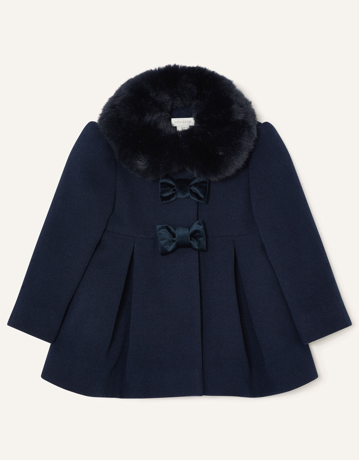 Baby girl clearance navy coat