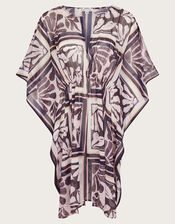 Tile Print Kaftan, , large