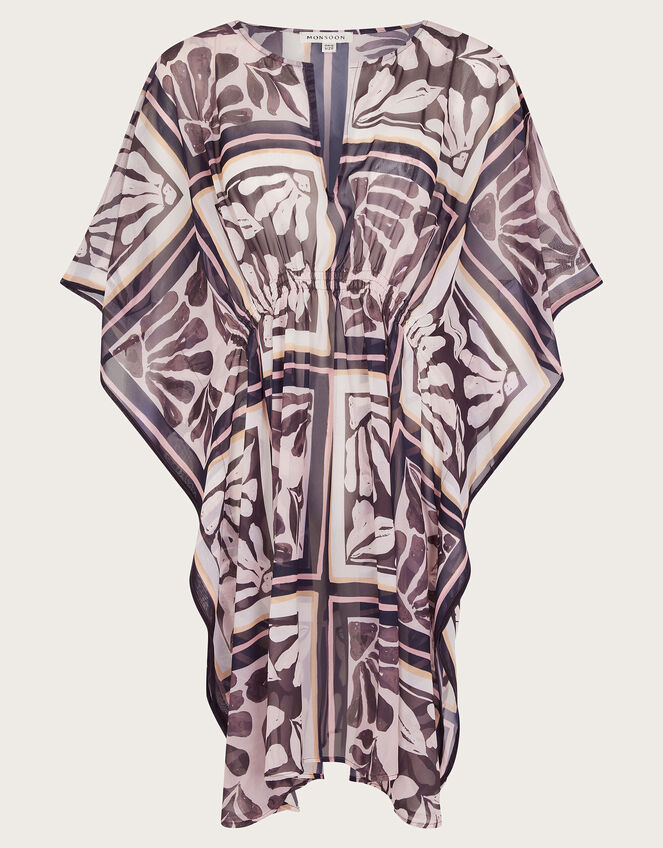 Tile Print Kaftan, , large