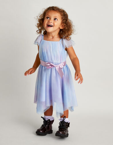 Baby Theodora Ombre Party Dress, Multi (MULTI), large