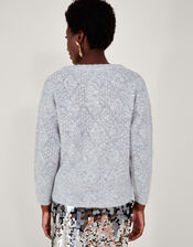 Clo Cornelli Jumper, Grey (GREY), large