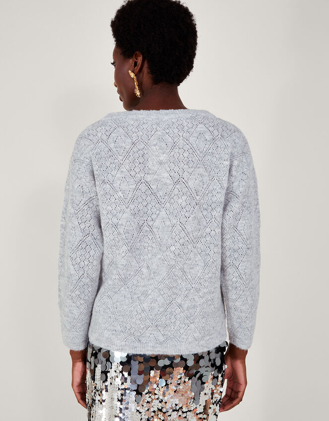 Clo Cornelli Jumper, Grey (GREY), large