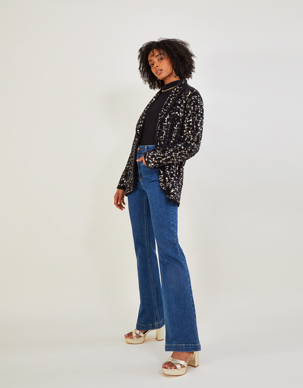 Monsoon deals sequin jacket