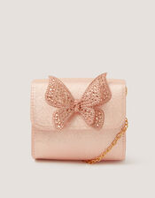 Jewel Butterfly Glitter Bag, , large