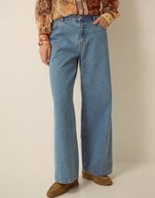Lillian Wide Leg Jeans, Blue (LIGHT AUTHENTIC), large