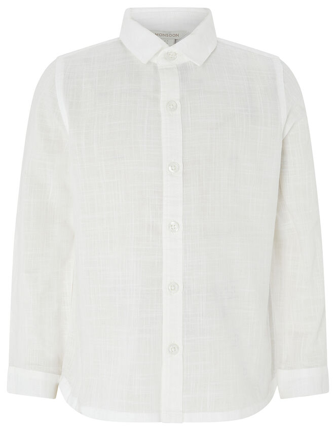 Lenny London Cardigan, Shirt and Bow Tie Set, Blue (BLUE), large