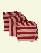 Meri Meri 3-Pack Stripe Ruffle Napkins, , large