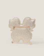 Glitter Butterfly Crossbody Bag, , large