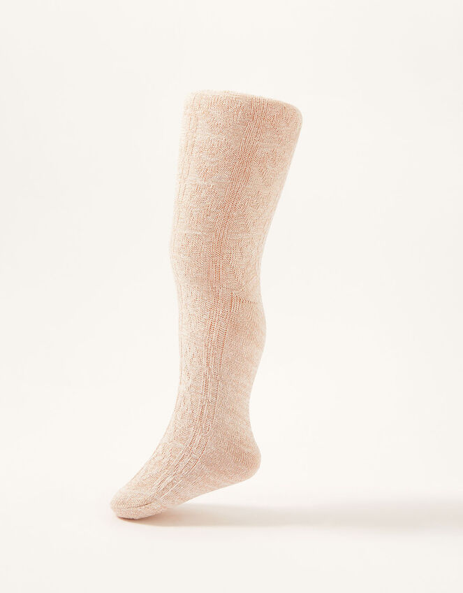 Baby Cable Knit Tights Multipack, Multi (MULTI), large