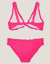 Frill Bikini Set, Pink (PINK), large