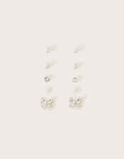Bridesmaid Stud Earrings 5 Pack, , large