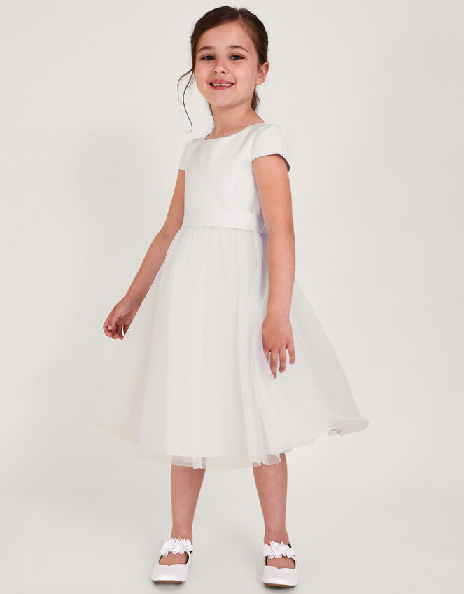 Tulle Bridesmaid Dress, Ivory (IVORY), large
