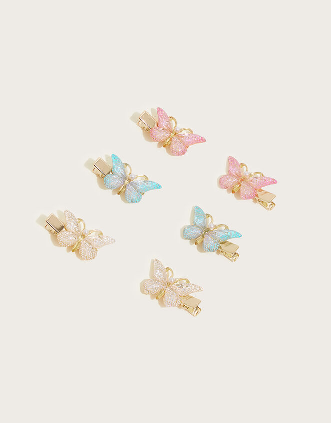 Fun Butterfly Hair Clips, , large