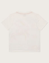 Crab Applique T-Shirt, Ivory (IVORY), large