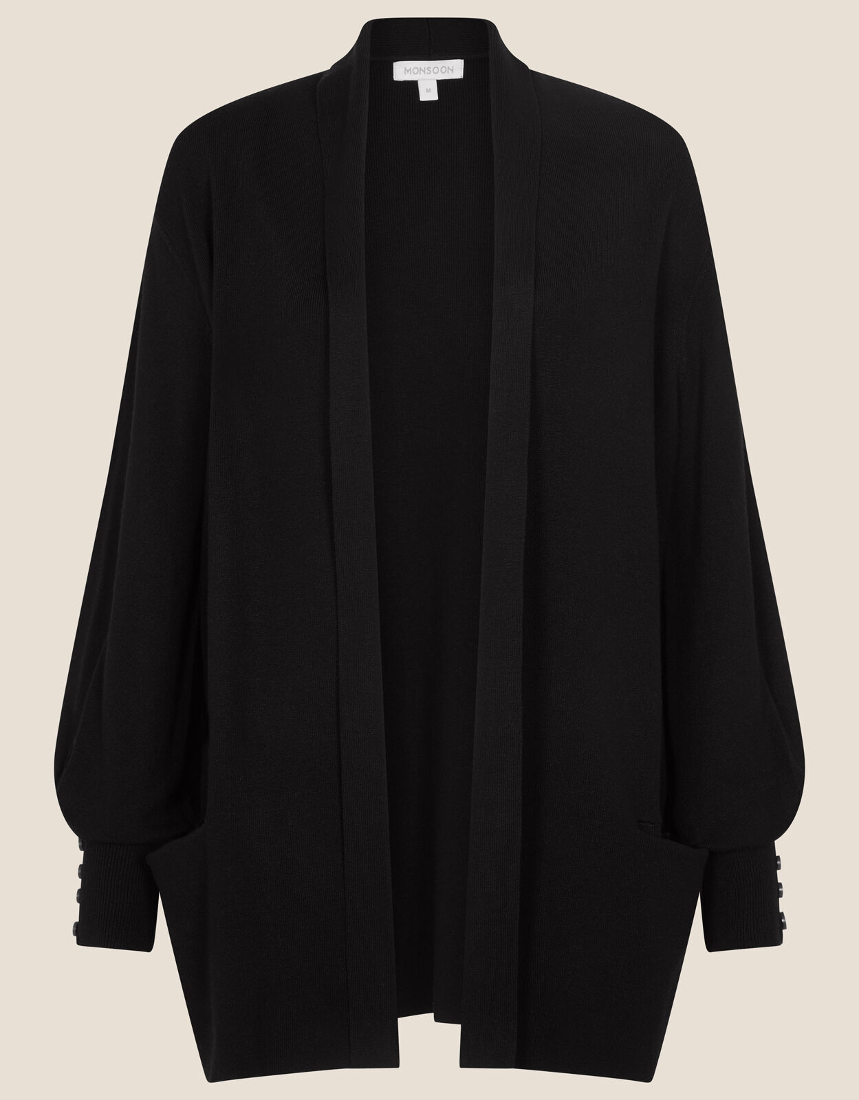 Monsoon black cardigan deals