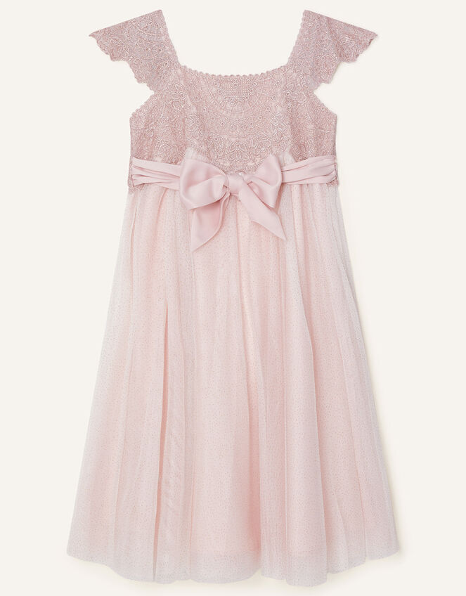 Estella Embroidered Dress , Pink (PINK), large