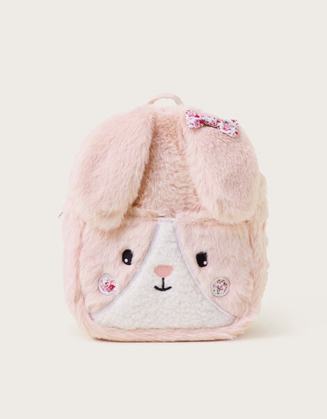 Betsy Faux Fur Bunny Backpack, , large