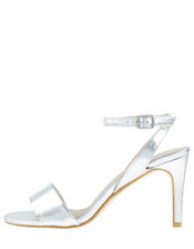 Sue Strappy Occasion Sandals, Silver (SILVER), large