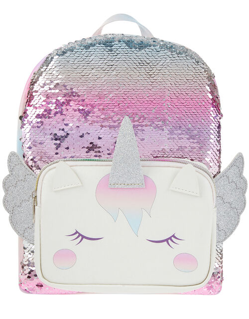 Whispie Wings Sequin Unicorn Backpack Childrens Bags Monsoon Global