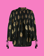 East Josie Blouse, Black (BLACK), large