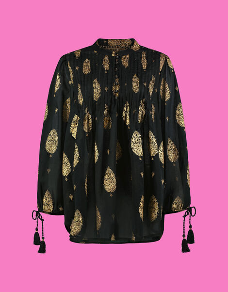 East Josie Blouse Black, Black (BLACK), large