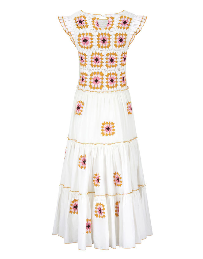 East Billie Dress, White (WHITE), large