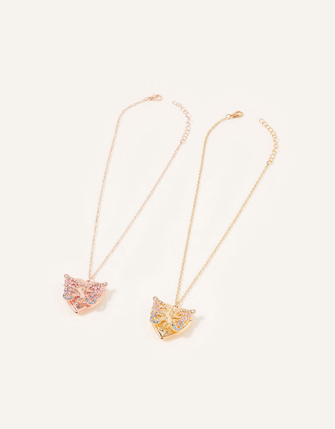 Unicorn Wings Tear-and-Share Locket Set, , large