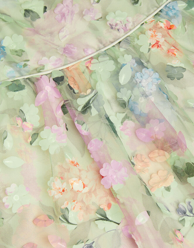 Baby Eliza Floral Appliqu&eacute; Party Dress, Multi (MULTI), large