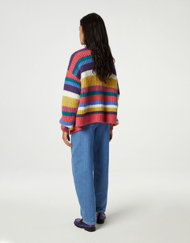 Fabienne Chapot Sue Stripe Cardigan, Multi (MULTI), large