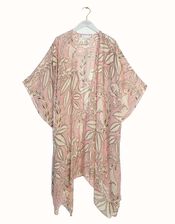 One Hundred Stars Sphinx Throwover Jacket, Pink (PALE PINK), large
