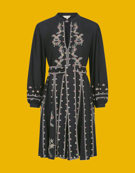 East Imogen Dress Black, Black (BLACK), large