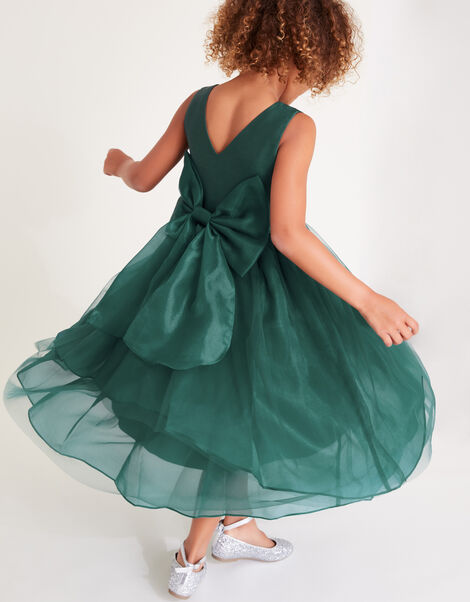 Olivia Organza Bridesmaid Dress, Green (GREEN), large