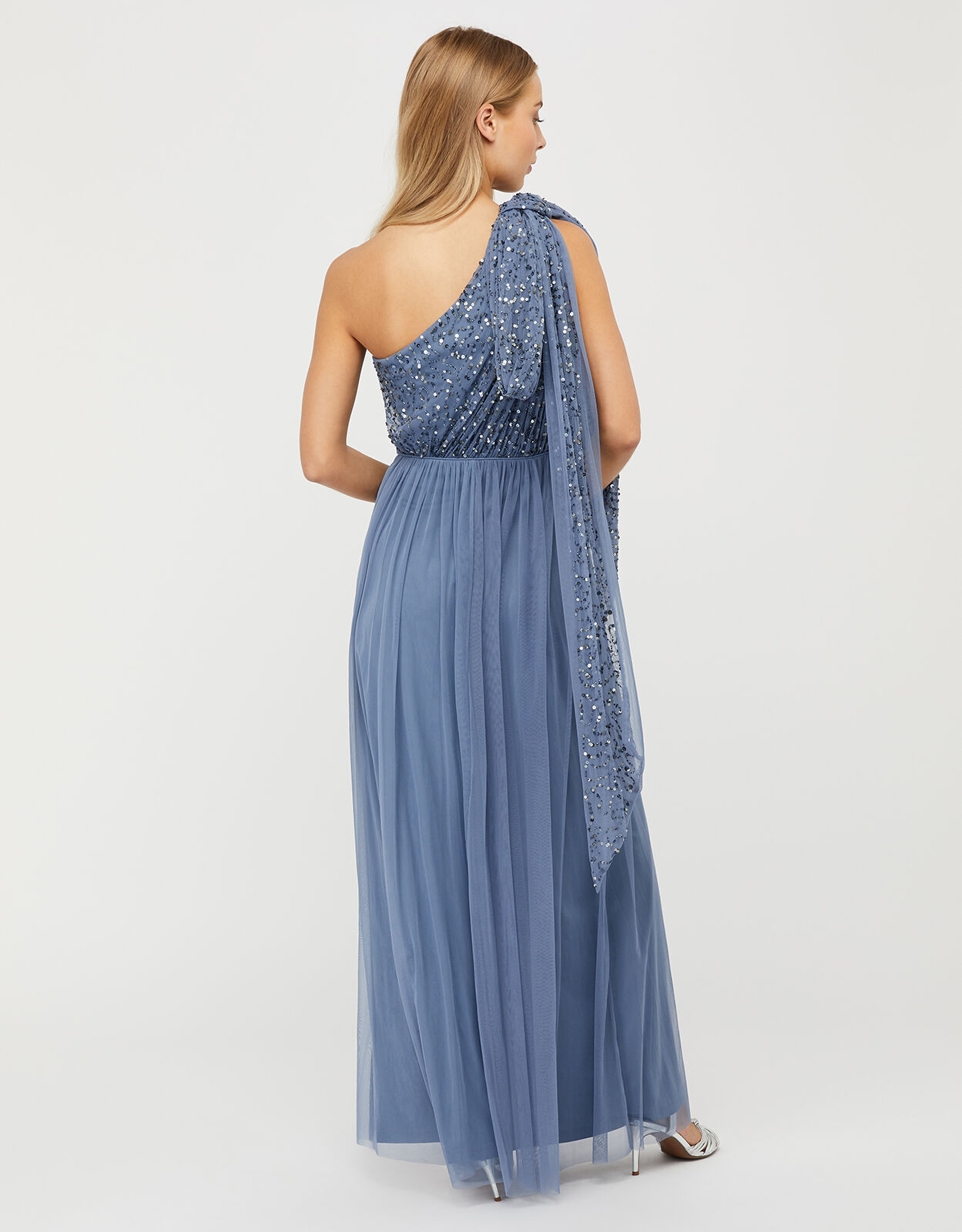 monsoon one shoulder dress
