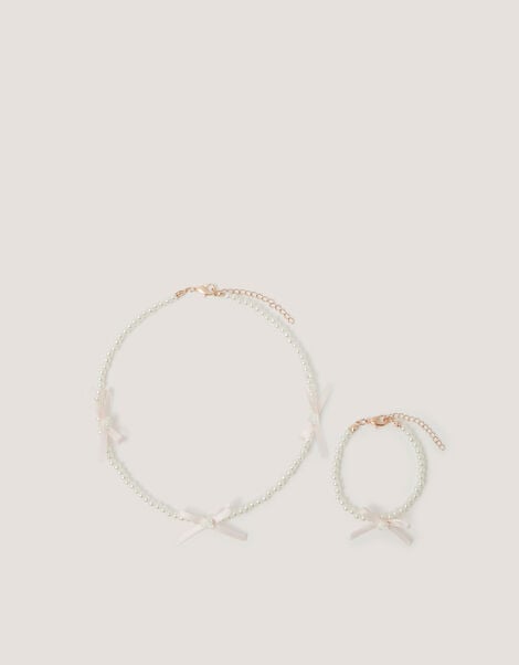 Corsage Floral Pearl Headband, Pink (PINK), large