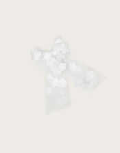 Lauren Flower Bow Hair Clip, , large