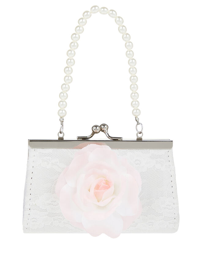 Chrissy Flower Mini Bag and Headband Set, , large