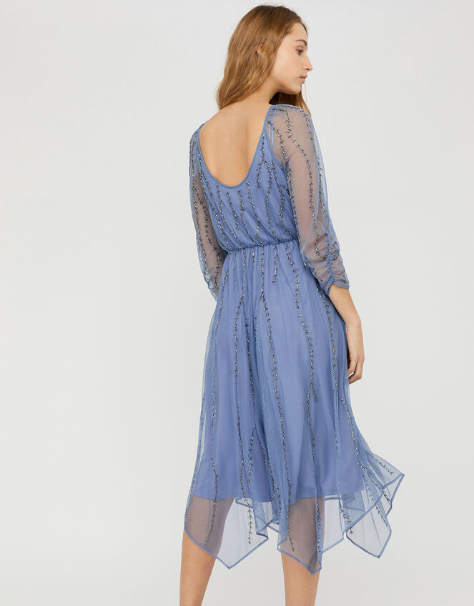 Cocktail Dresses J Kara Beaded Handkerchief Dress Beaded Dress