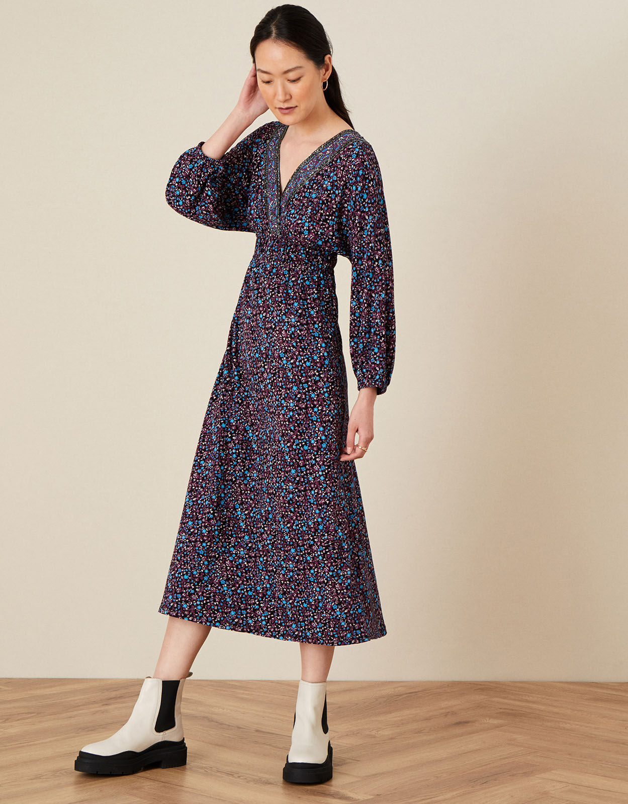 Monsoon delilah dress sales