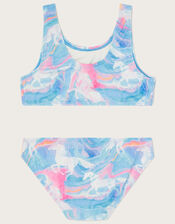 Marble Unicorn Bikini Set with Recycled Polyester, Multi (MULTI), large