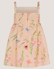 Baby Dream Strappy Floral Party Dress, Pink (PINK), large