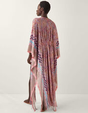 Catia Chevron Beach Cover Up, , large