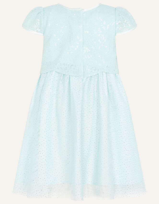 Baby Betsy Scallop Sequin Dress, Green (MINT), large
