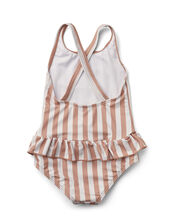 Liewood Amara Stripe Swimsuit , Pink (ROSE PINK), large