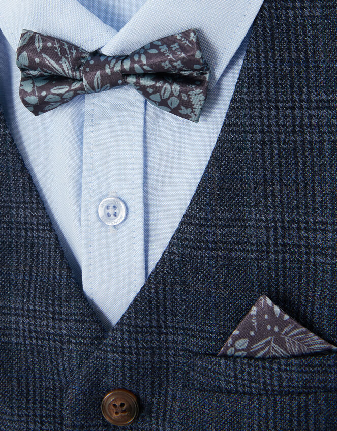 Oliver 3-Piece Check Suit, Blue (NAVY), large