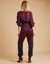 Tallulah and Hope Gloria Embroidered Jumpsuit, Blue (NAVY), large