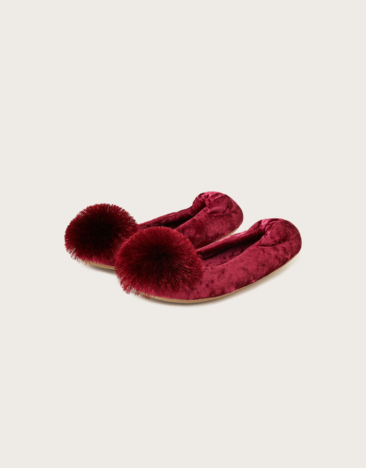 Pom pom sale ballerina slippers