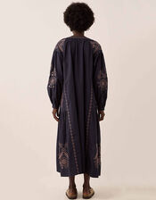 East Reni Broderie Dress, Blue (NAVY), large