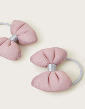 2-Pack Puffy Bow Hair Bands, , large